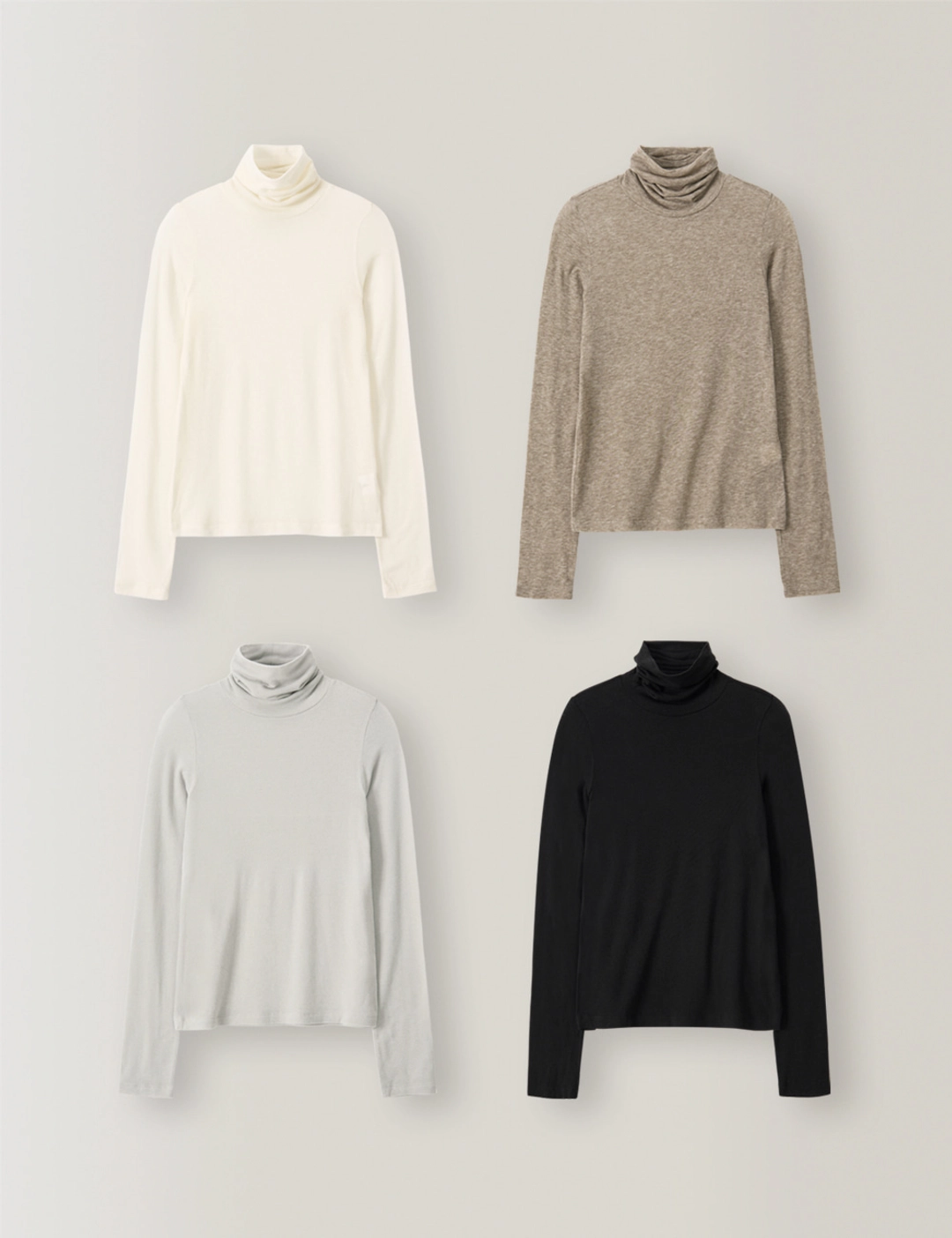 노미나떼 Soft Wool Touch Turtle Neck (4 colors) 상품 이미지 3