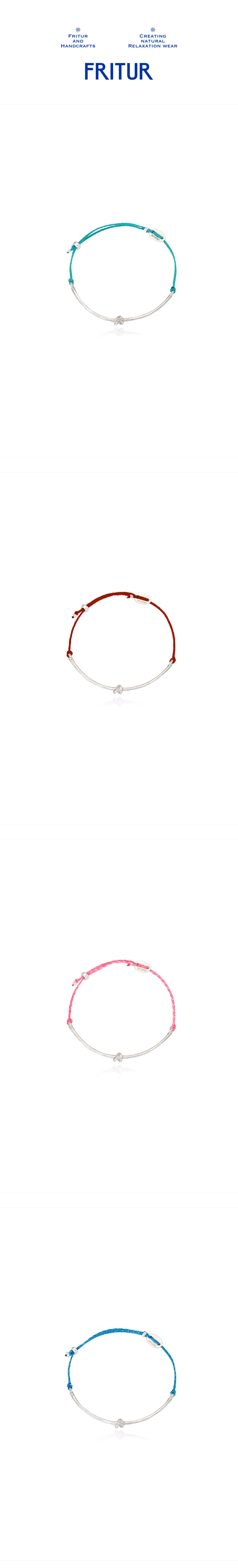 프리터 [Silver925]Knot Curve Bracelet 4Color_F261BR01 상품 이미지 1