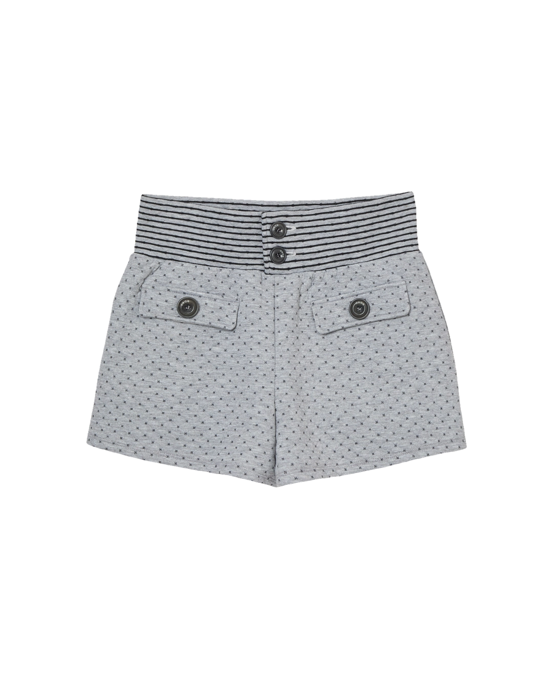 에이이에이이 BIG BUTTON MINI SHORTS [GREY] 상품 이미지 1