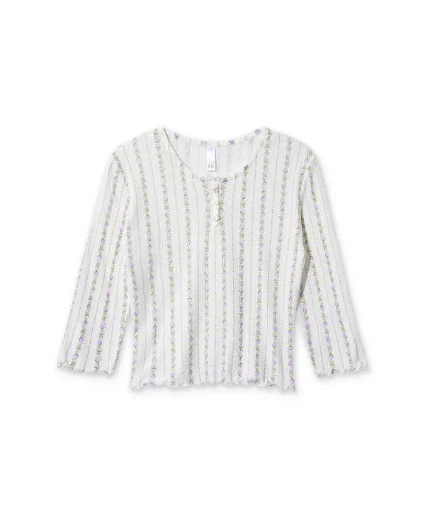 Lavender Chiffon Tee Shirt