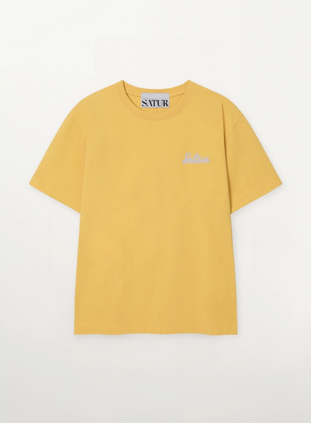 세터 Flowing Small Logo T-Shirt - Yellow 상품 이미지 1