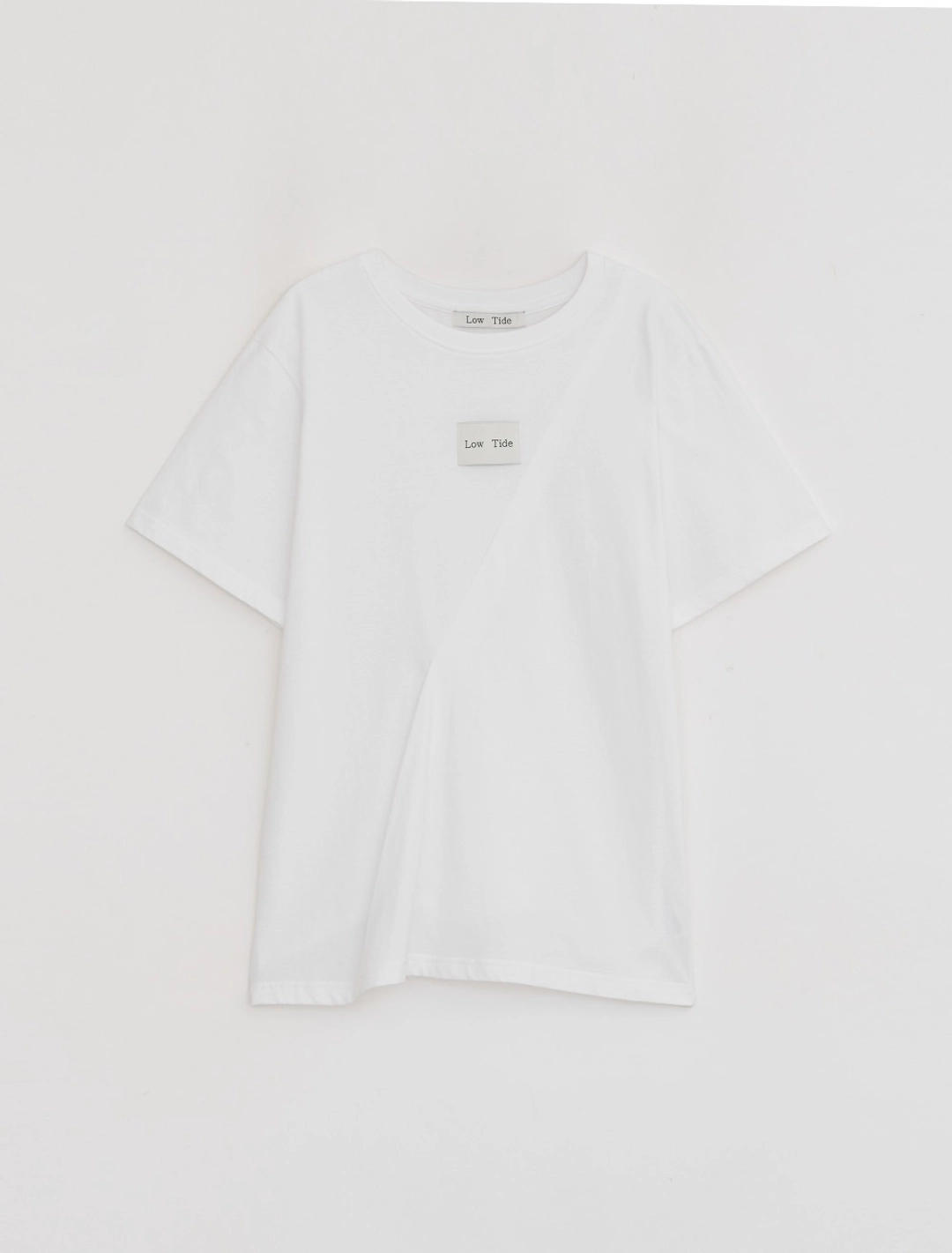 로우타이드 [3rd REORDER] LABEL T-SHIRT [WHITE] 상품 이미지 1