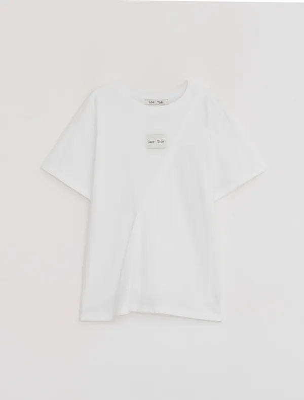 [3rd REORDER] LABEL T-SHIRT [WHITE]