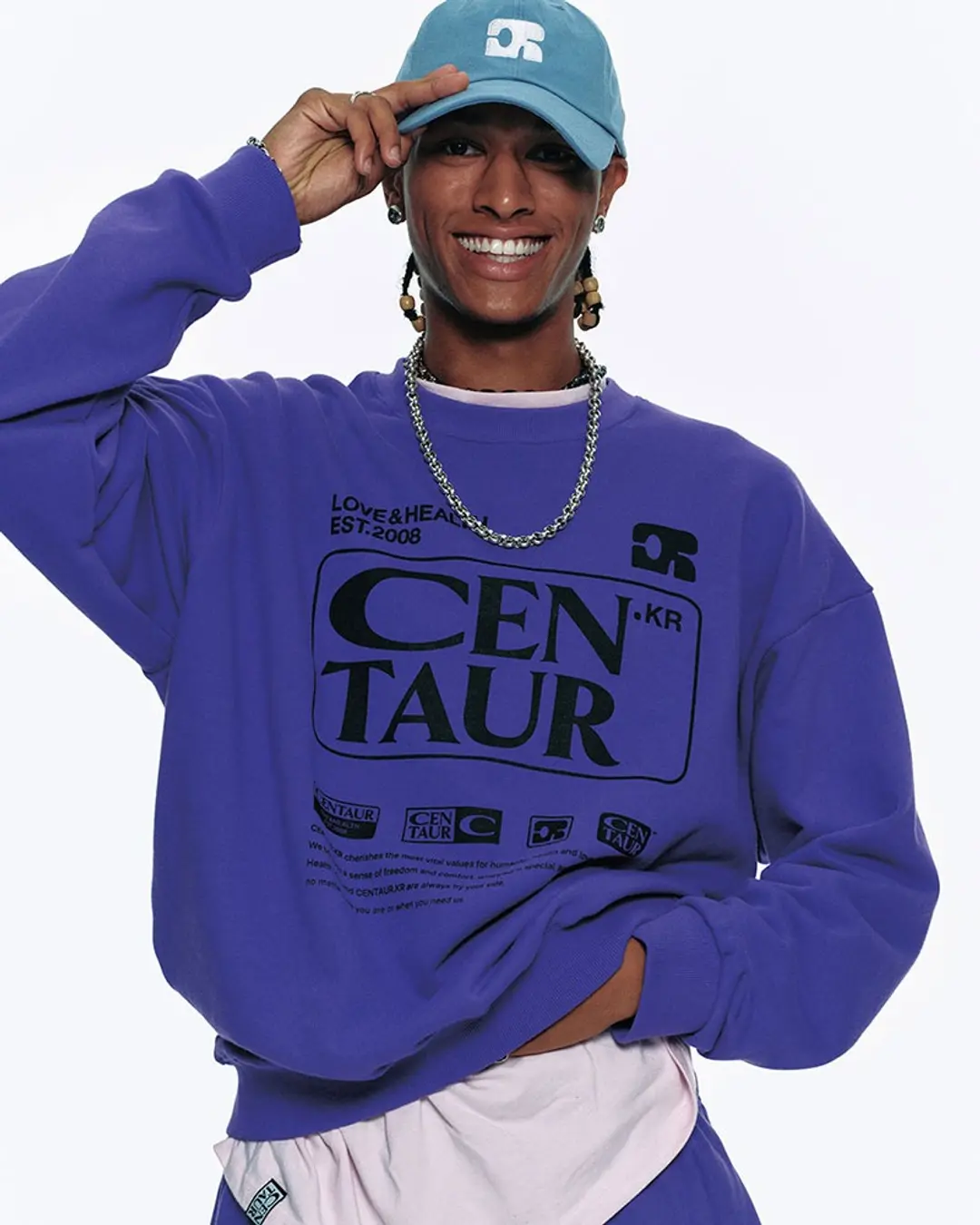센토르 ALL ABOUT CENTAUR SWEATSHIRT_PURPLE 상품 이미지 2