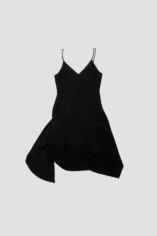 Asymmetric Lace Dress
