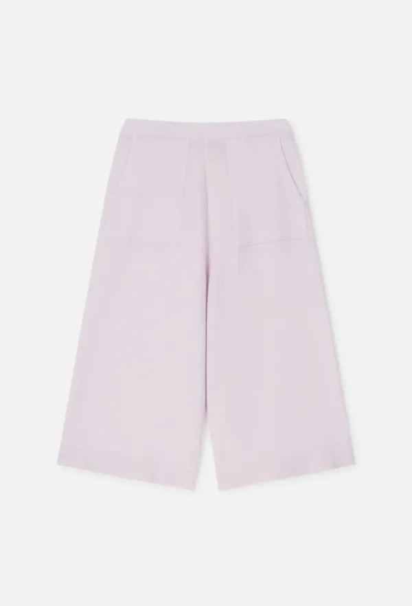 Cashmere Knit Shorts (Lavender)