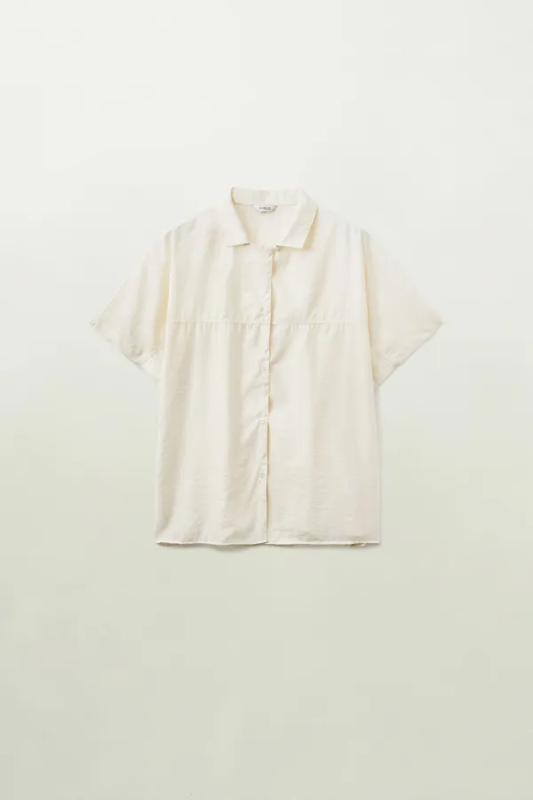 Lumen Half Shirt (Ivory)