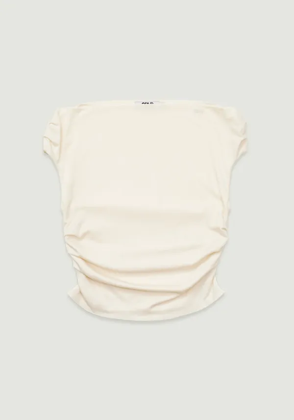 CLOUD OFF-SHOULDER T-SHIRT