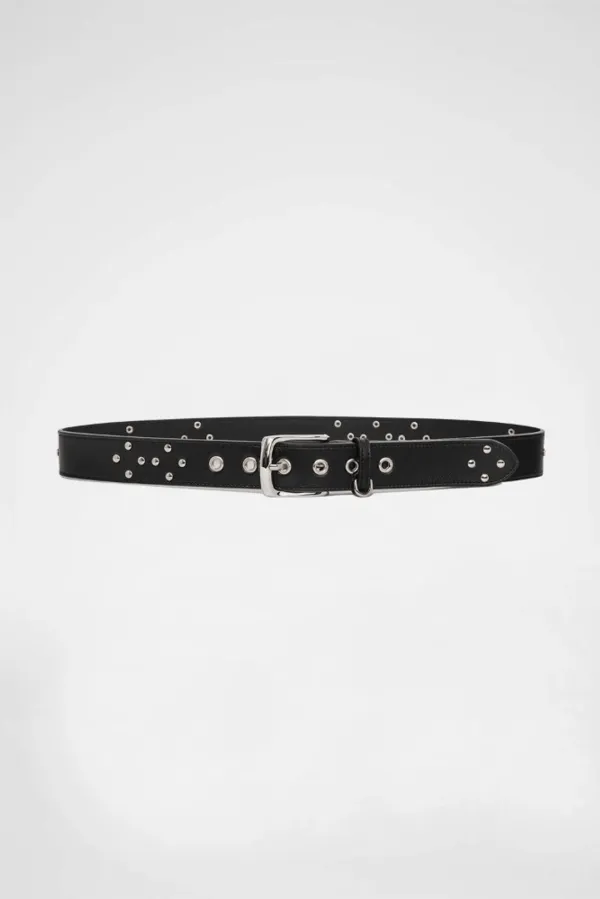 DEW STUDDED BELT / BLACK