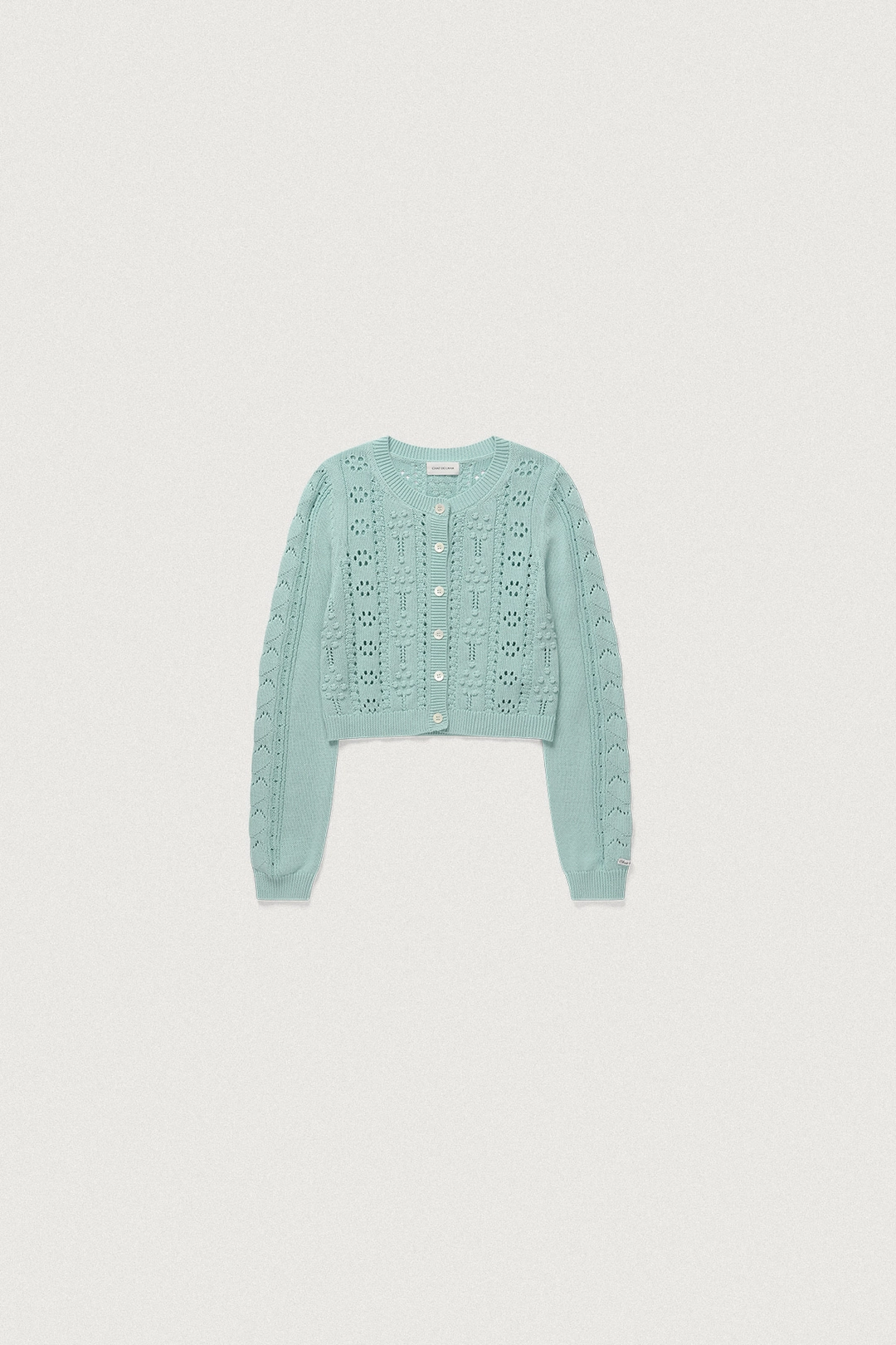 샤드라마 BLOOM CROCHAT CARDIGAN [MINT] 상품 이미지 1