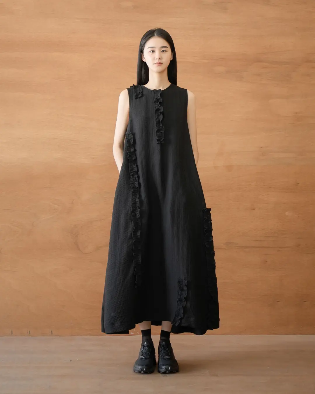 유노이아 frill line a dress 상품 이미지 2