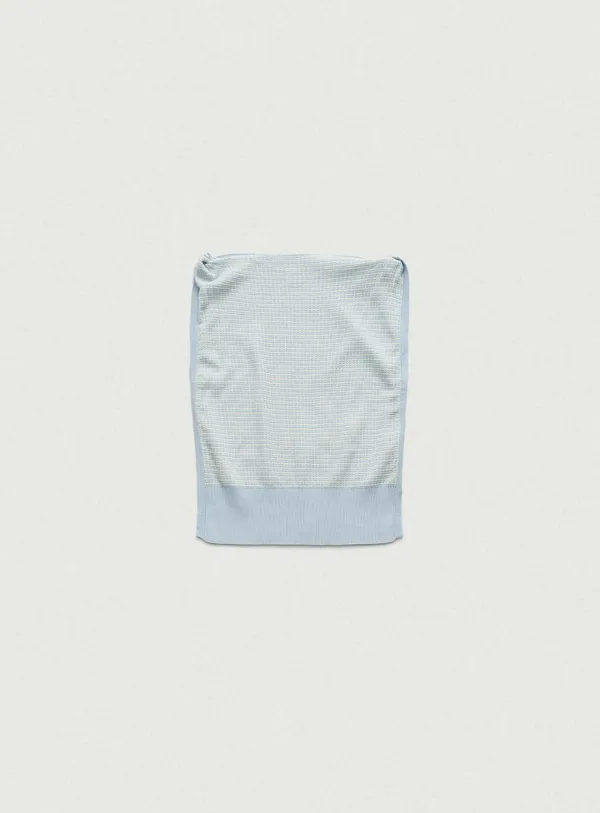 Twist Sleeveless Knit Top_Sky Blue