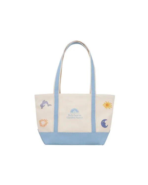 HS x Hank Canvas Tote Bag_Sky Blue