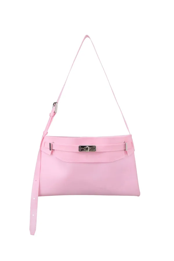 JELLY TWO-WAY MIDDLE BAG IN PINK
