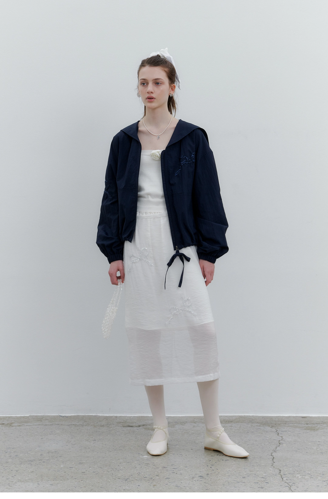 순수 Sheer Skirt (이너 스커트 세트) 상품 이미지 1
