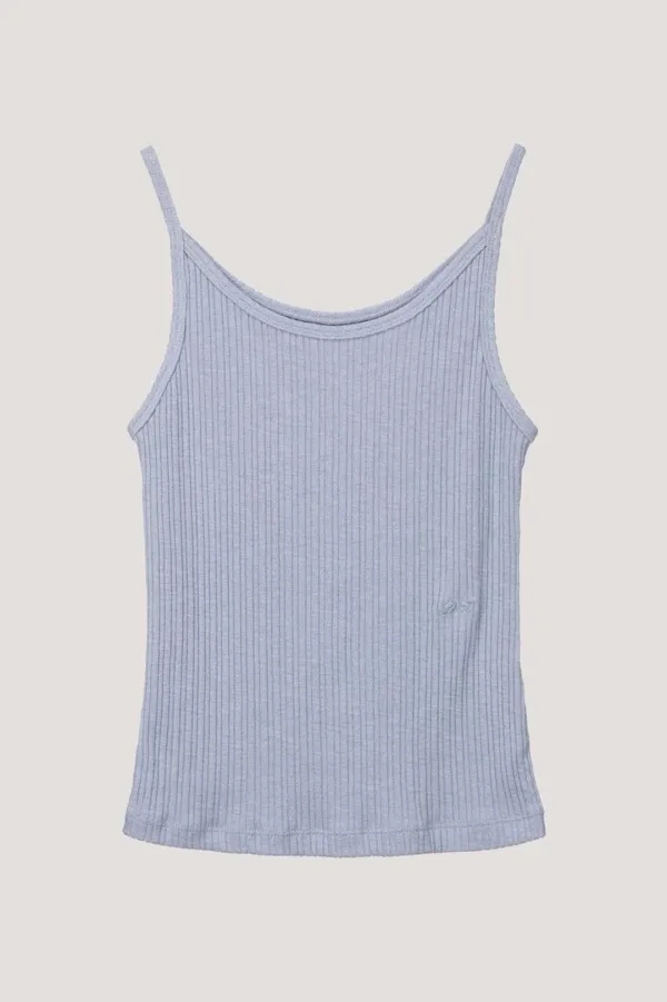 ESSENTIAL SLEEVELESS TOP MINT BLUE_UDTS4A204B1