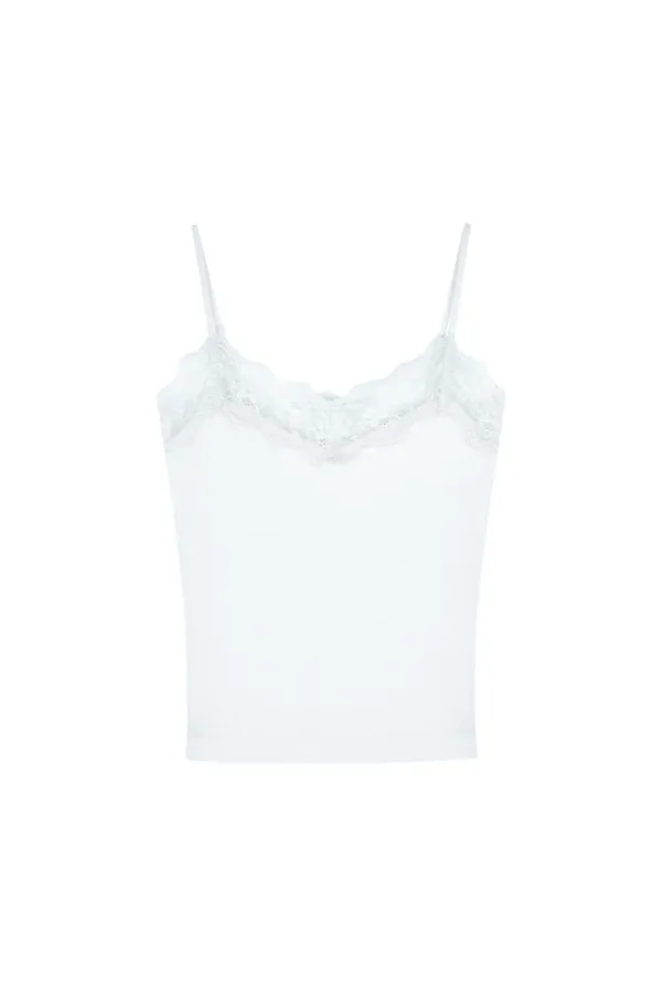Cream donuts sleeveless (long.ver), Baby Blue