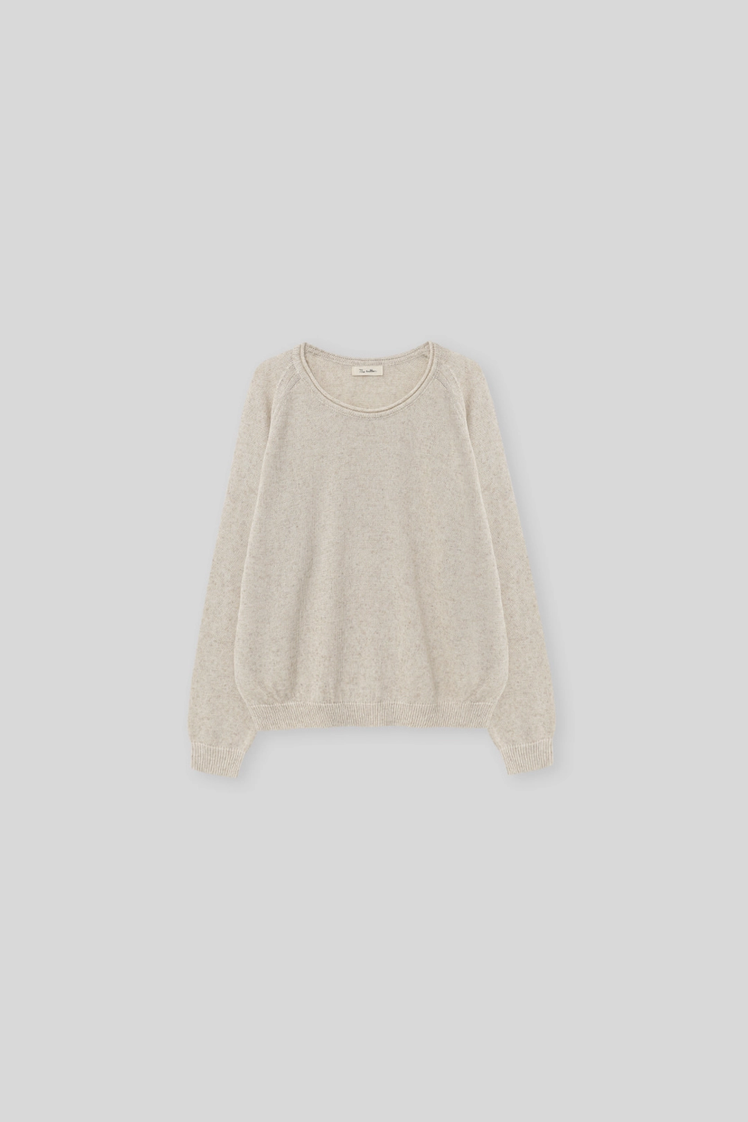 더미튼 Ood linen r knit (oat melange) 상품 이미지 1