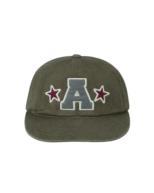 WASHED CAPITAL LOGO CAP [KHAKI]