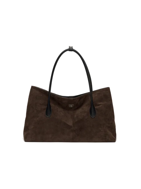 [윤은혜 착용]VENTO Bag [Suede Brown]