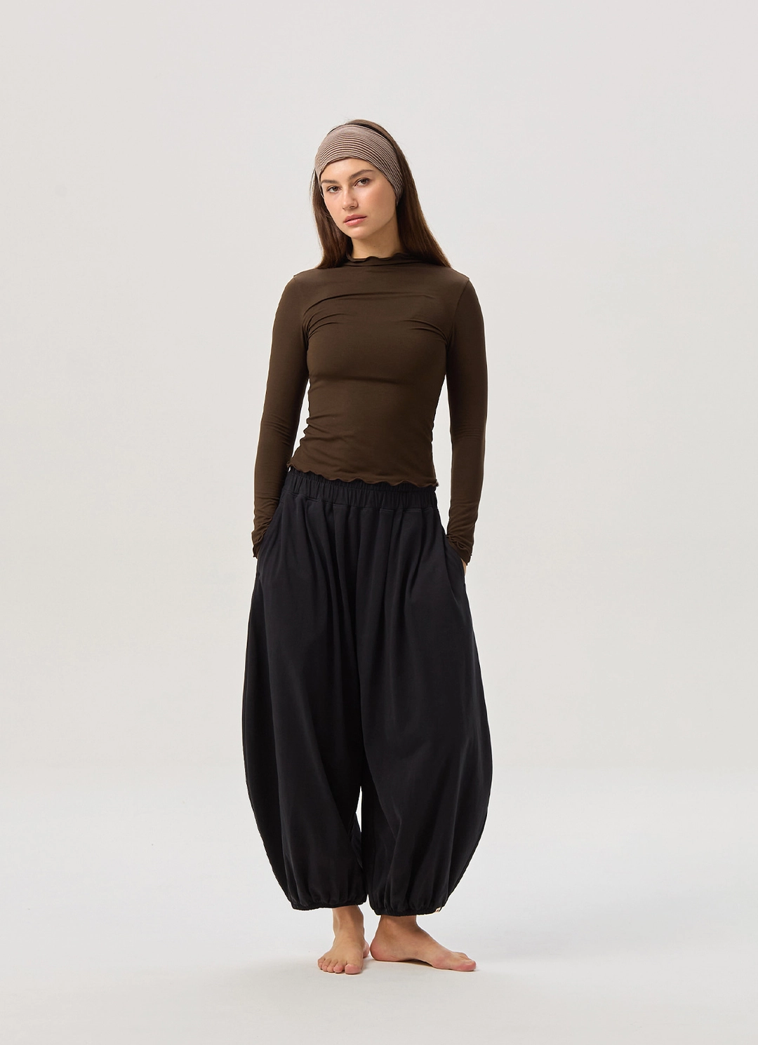 부디무드라 Sailor turtleneck long sleeve_Demitasse 상품 이미지 1