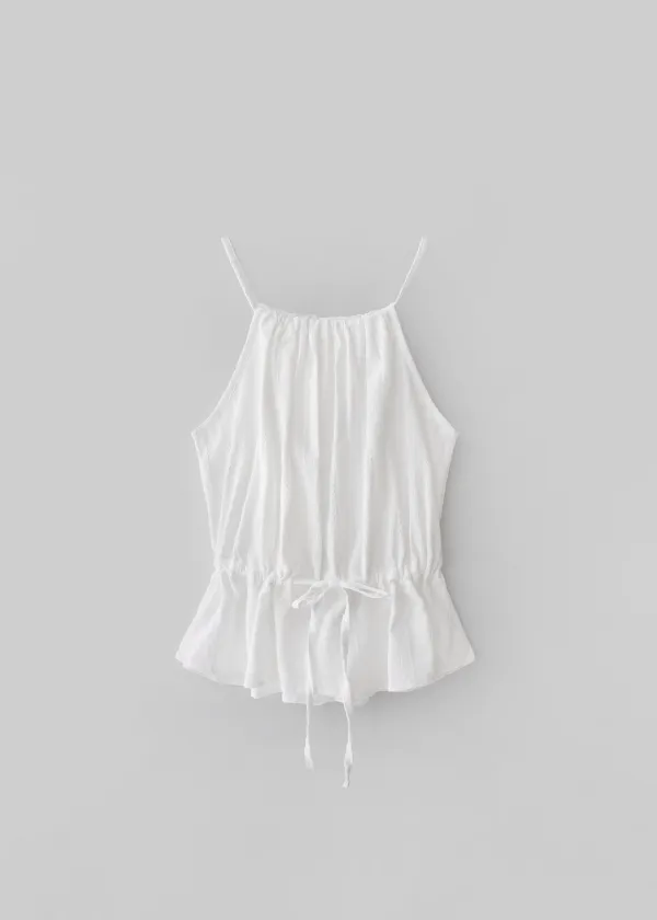 [5/29 순차발송] Sober string blouse (white)