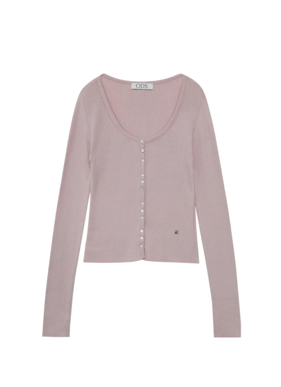 오디에스 Limited U Neck Cardigan (Dried Pink) 상품 이미지 3