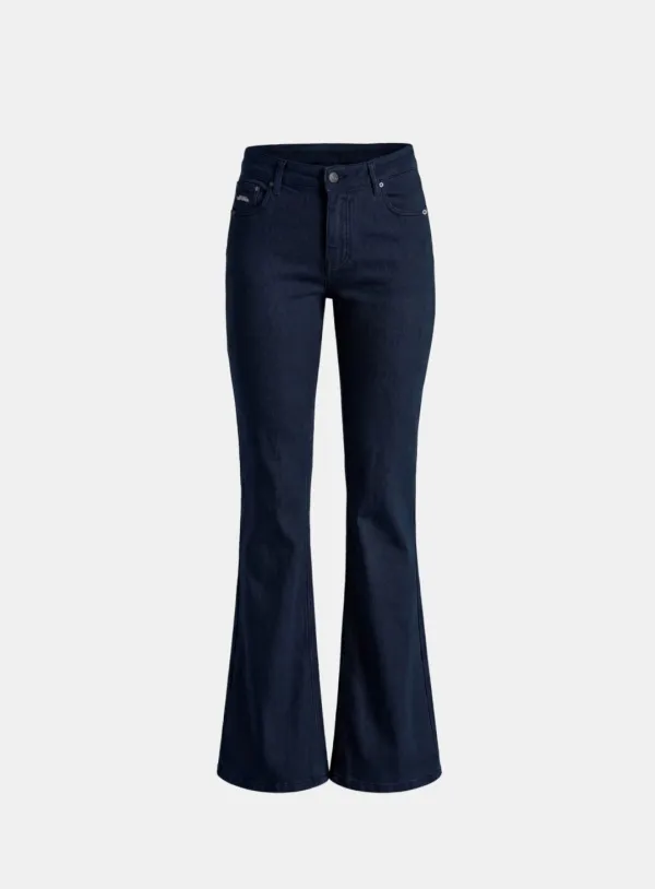 [w-pts26-071] 702 Low-Rise Bootcut Pants - Navy