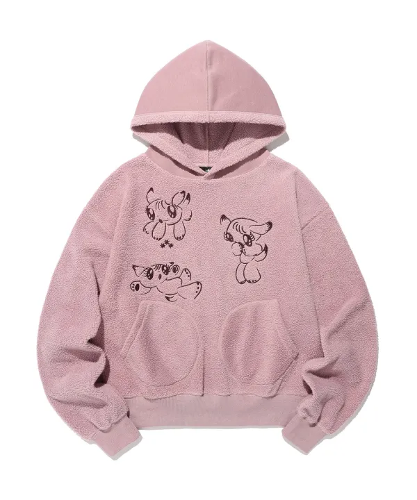 [10/20 11:00 KST] baby guardians fluffy hoodie [pink]
