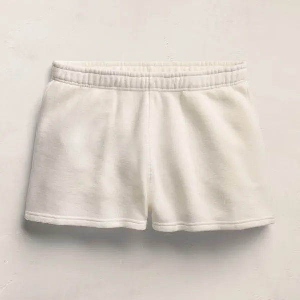 French Terry Sweat Short - Off White