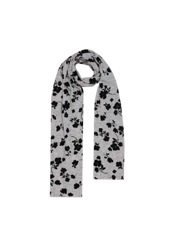 FLATTA LONG MUFFLER MELANGE GRAY
