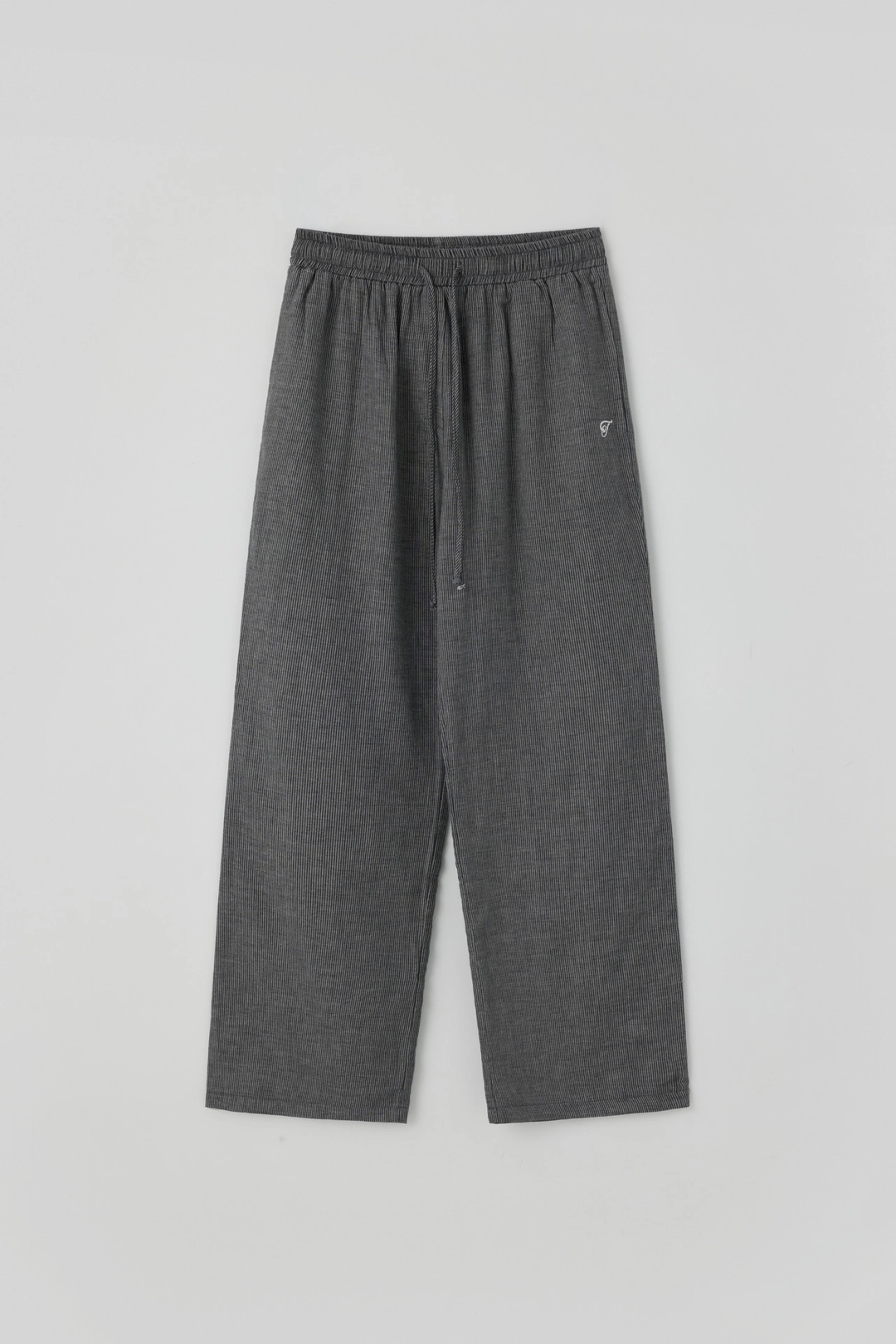 타낫 T/T Mono stripe banding pants (gray) 상품 이미지 1