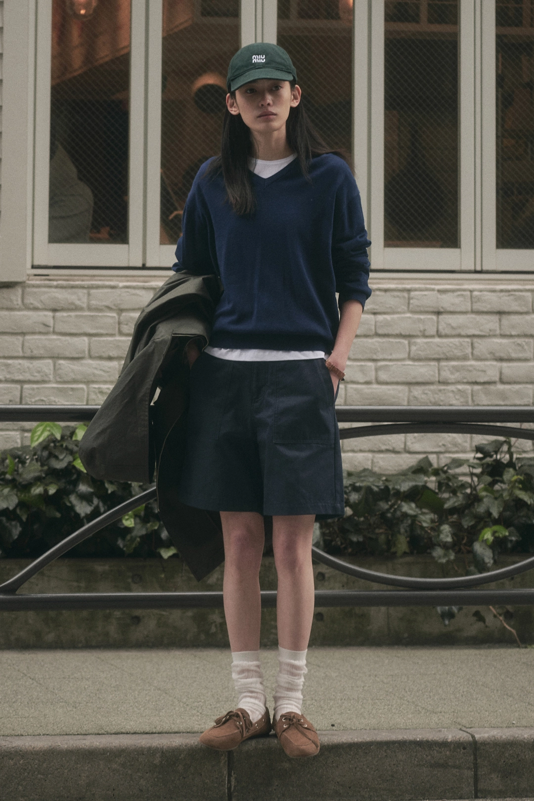 세이지먼트 ALT COTTON SHORT PANTS_NAVY 상품 이미지 2