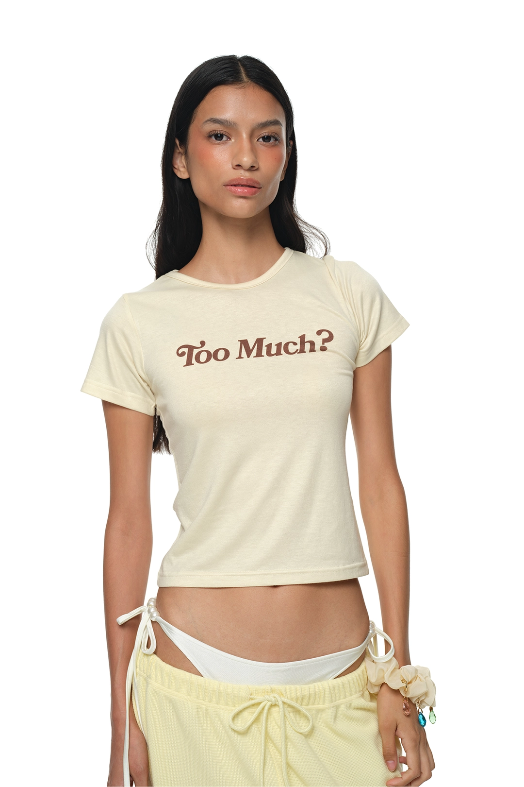 투머치택스 TOOMUCH BABY T-SHIRT (YELLOW) 상품 이미지 1