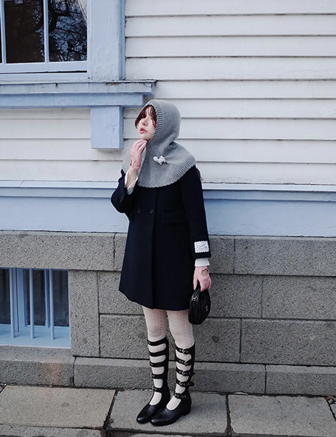 프레클 mods coat in navy 상품 이미지 2