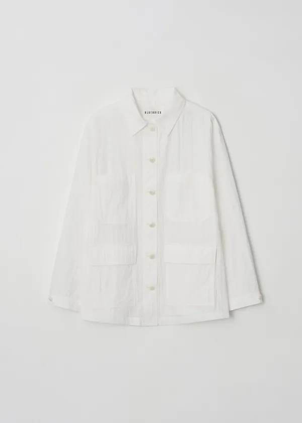 Shirt jacket (ivory)