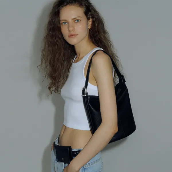 Post Mini Shopper Bag_Black