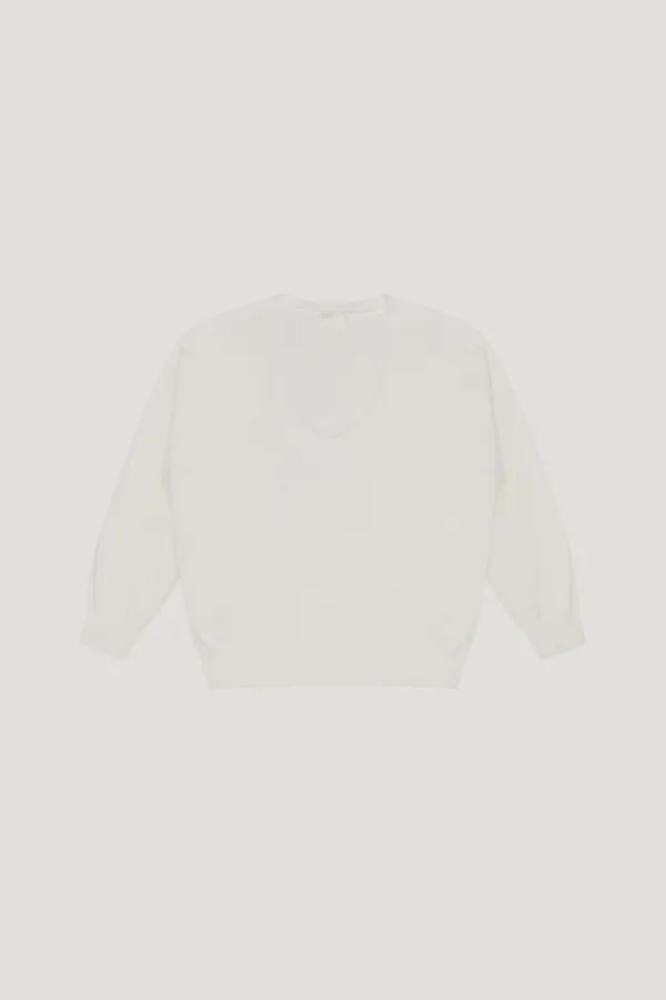 Vale Neck Knit (ivory)