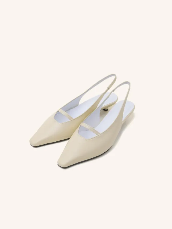 SILHOUETTE slingback / 버터