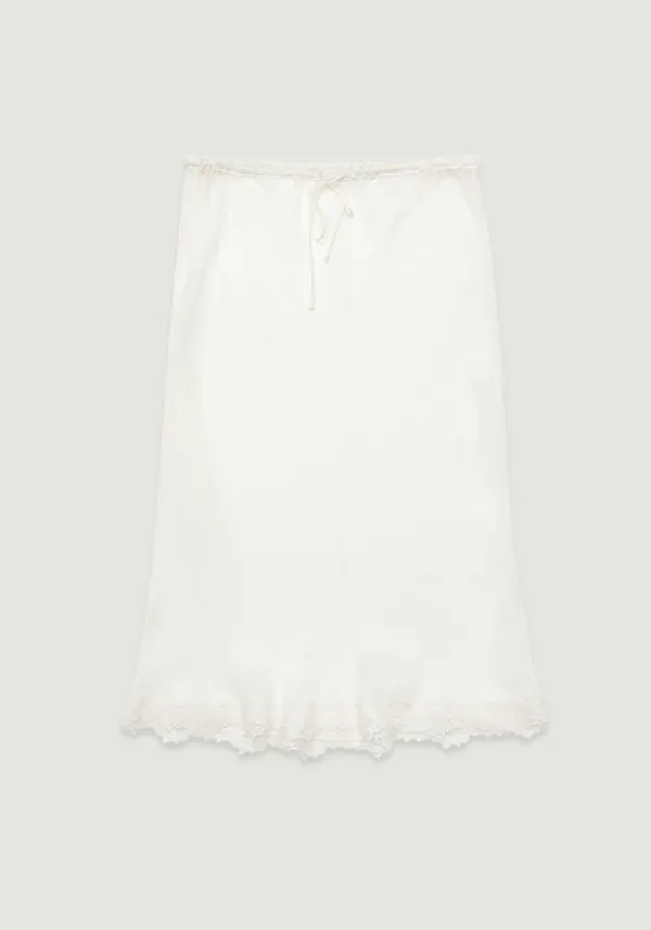 CADY LAYERED MIDI SKIRT