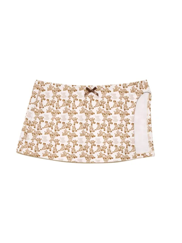 HUGGING BIKINI SKIRT (MILK BEAR)