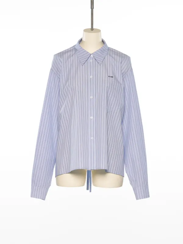PS25 STRIPE SQUARE SHAPE SHIRT