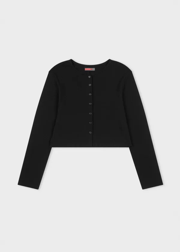 Cotton Candy Cardi Black