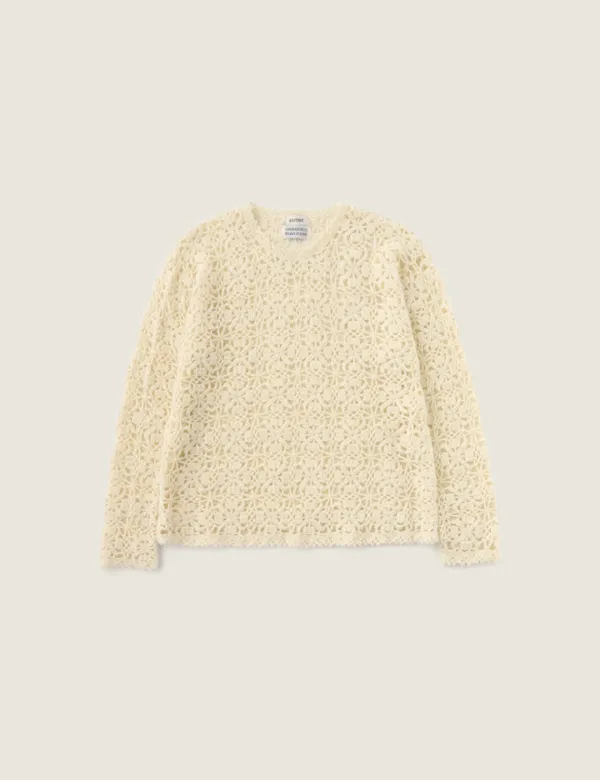 Handmade Mohair Knit (Cream)