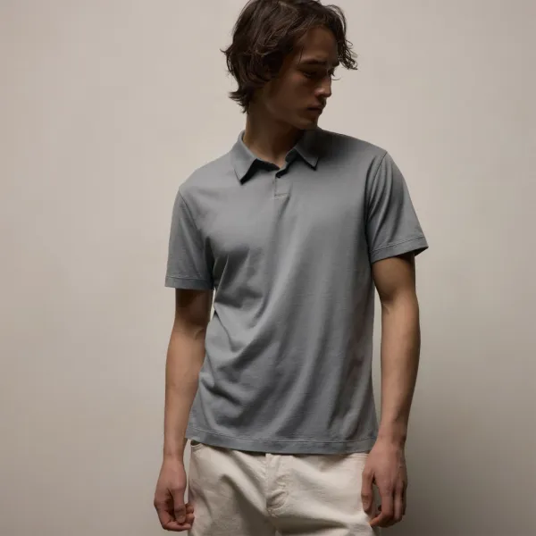 Brushed Lotus Polo - Ore