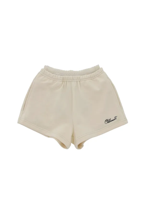 MONO SHORT SWEAT PANTS YELLOW