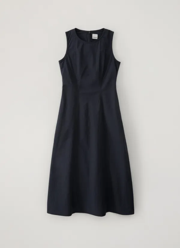 Raye Sleeveless Dress (Navy)