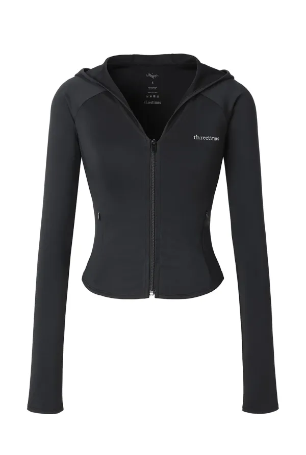 Petite zip-up