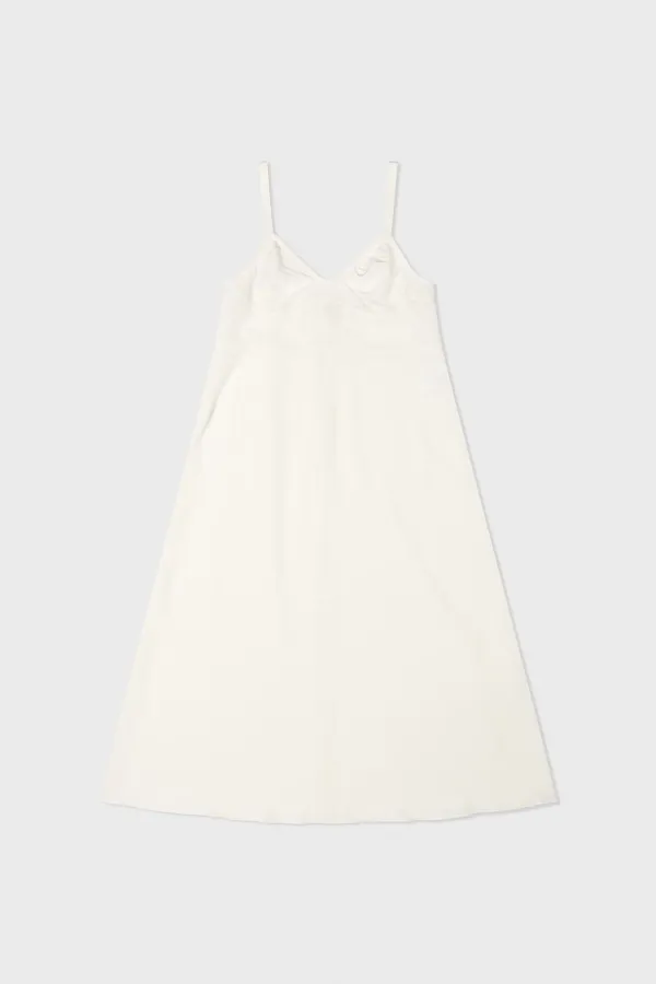 Silk Corset Dress_Cream