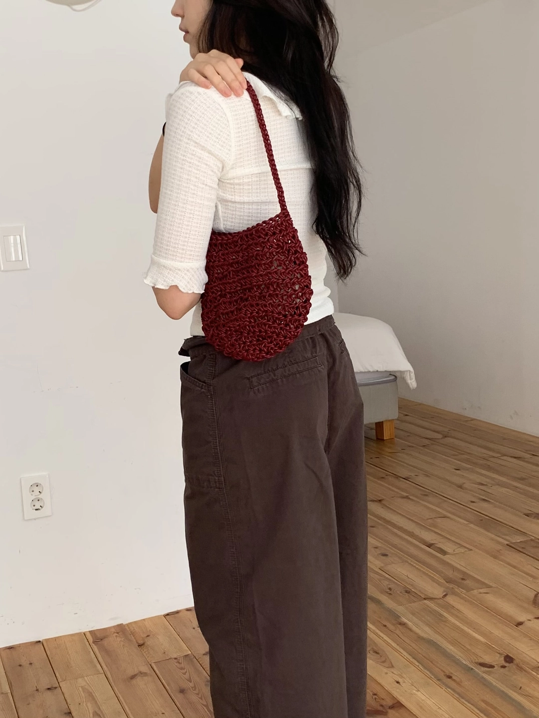 르벙드 piel bag(wine) 상품 이미지 2